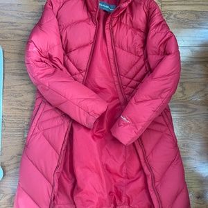 Red Parka Puffer Jacket